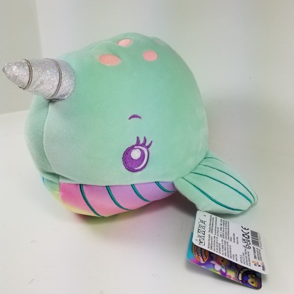 DREAM BEAMS - Nickie the Narwhal Plush Toy (7.5"/18cm), Huggable Cuddly Companio - Picture 5 of 14